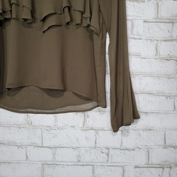 Express long sleeve polyester blouse - Picture 2 of 12